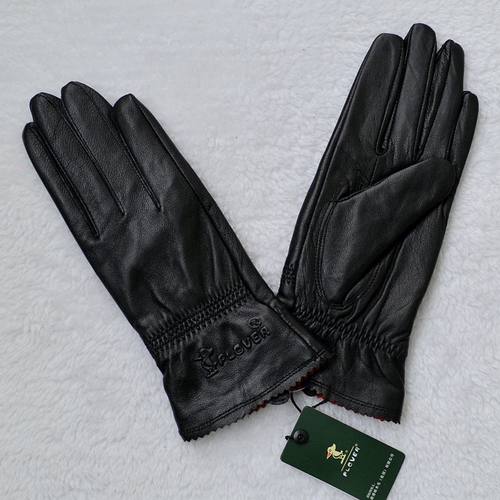 2022触屏新款专柜正品啄木鸟女式士绵羊真皮手套女秋冬季薄款防风