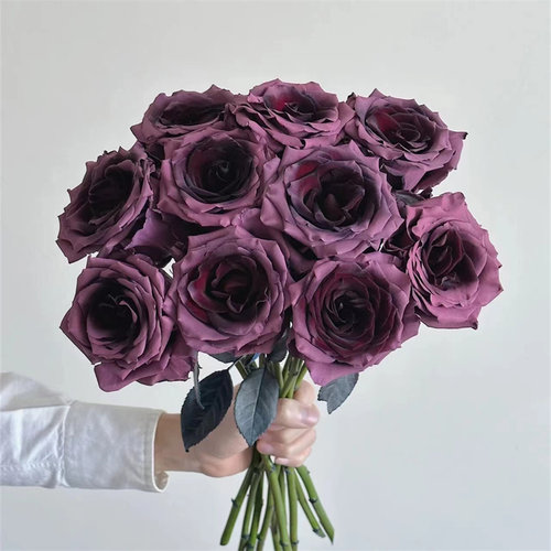 鲜插花染色玫瑰生日送礼