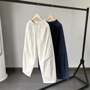 一等童品130-180中大童春夏防蚊裤男童凉感宽松休闲裤学生长裤子