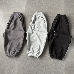 一等童品130-190中大童一体绒加厚保暖运动裤加绒宽松学生校卫裤