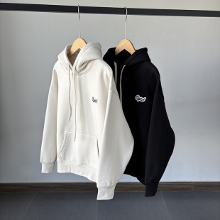 一等童品150-190秋冬加绒加厚中大男童青少年套头连帽打底衫卫衣