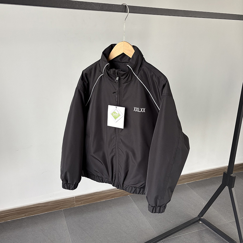 一等童品130-190中大童中学生夹薄棉棒球服秋冬加厚保暖夹克棉衣