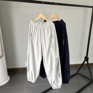 一等童品 好裤子140-190大童凉感速干裤夏季薄款高弹运动裤防蚊裤