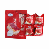 一品玉新疆奶酪枣仁派独立包装 枣夹核桃美味营养健康休闲零食90g