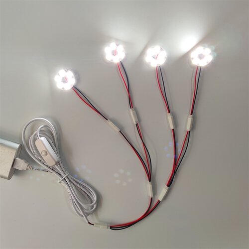 USB4W长方形LED灯珠条