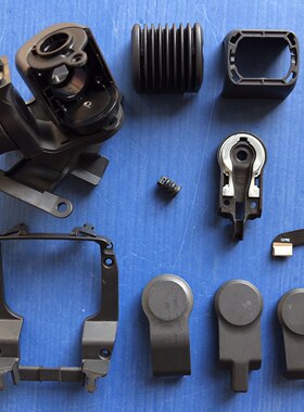 大疆御mavic air2云台相机减震板轴臂支架底座减震球侧盖信号排线