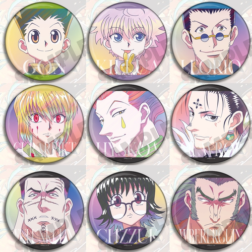 全职猎人吧唧挂件徽章胸章奇犽