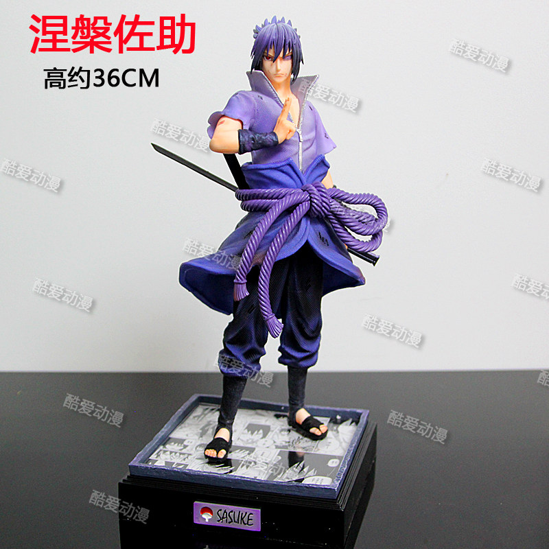 火影系列二次元周边桌面摆件涅槃宇智波佐助手办模型潮玩动漫礼物