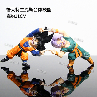 七龙珠摆件模型 GK 悟天 特兰克斯 合体技能 姿势 手办 动漫周边