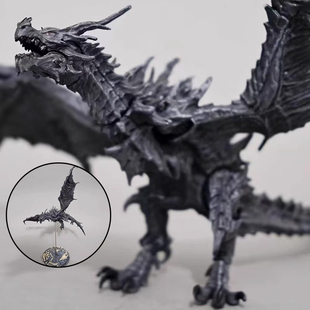 上古卷轴5影视周边桌面雕像摆件吞噬者奥杜因龙手办模型潮玩礼物