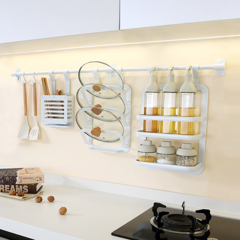 厨房多功能太空铝挂架