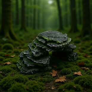 养乌龟缸晒台爬台爬梯晒背石台坡休息鱼缸造景躲避屋爬宠洞穴摆件