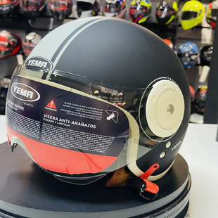 野马外卖美团安全饿了吗男女士电动电瓶车头灰保暖611头盔半盔