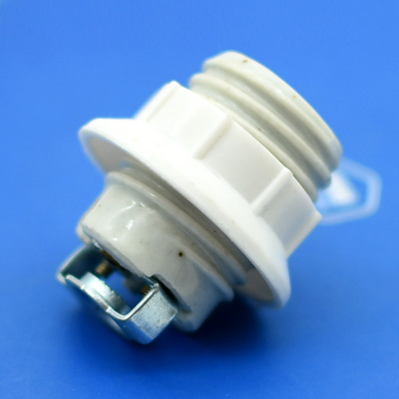 大螺口小螺口陶瓷灯头e27螺纹吊灯头e14小螺纹灯座灯饰灯具配件