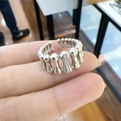 s925纯银戒指时尚高级感