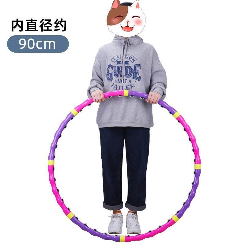 不会掉的呼啦圈女健身专用减肚腩收腹瘦腰加重成人减肥弹簧呼拉圈