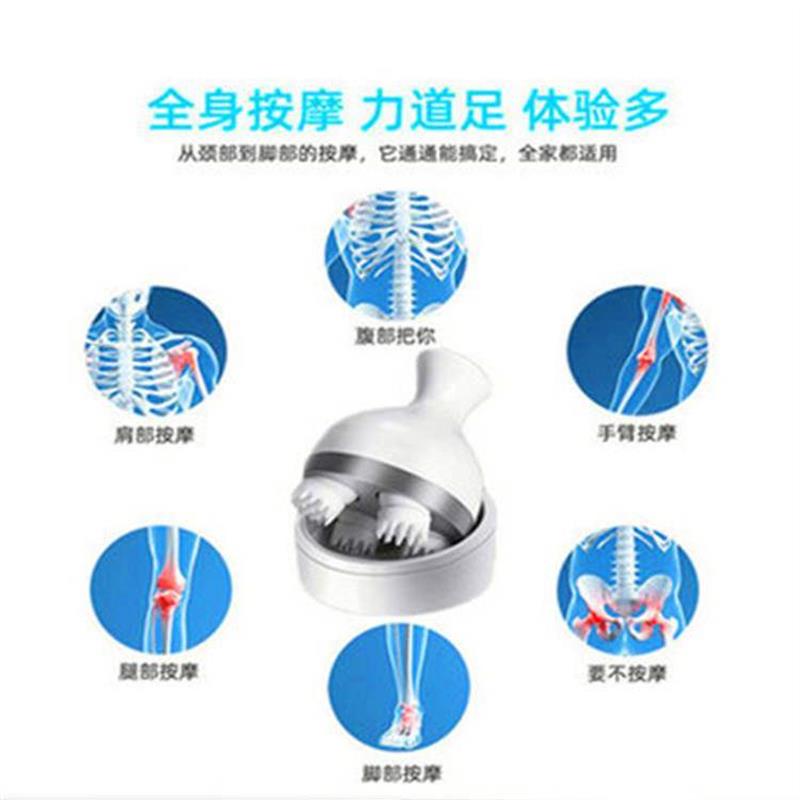 便捷式头部按摩器电动灵魂提取器猫咪龙抓手头部按摩仪头皮按摩器