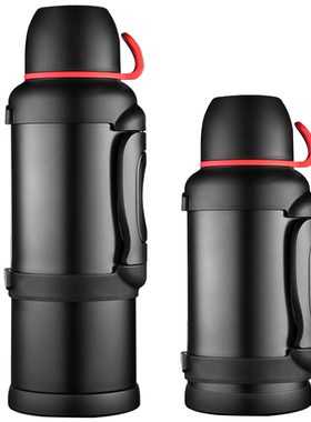 4升保温壶户外大容量旅行长效保温杯便携车载3升不锈钢大口径水壶