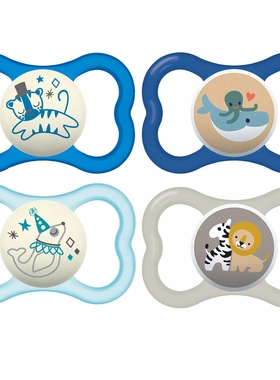 MAM美安萌硅胶婴儿透气AIR安抚奶嘴鸭嘴仿真母乳小孩安慰奶嘴16月