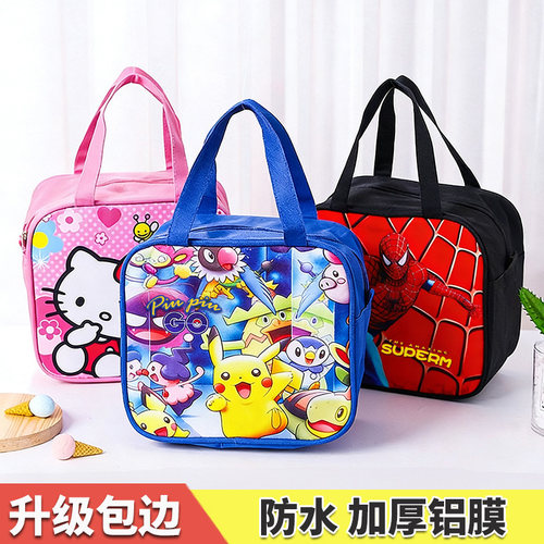 学生饭盒袋防水大号儿童午餐袋包