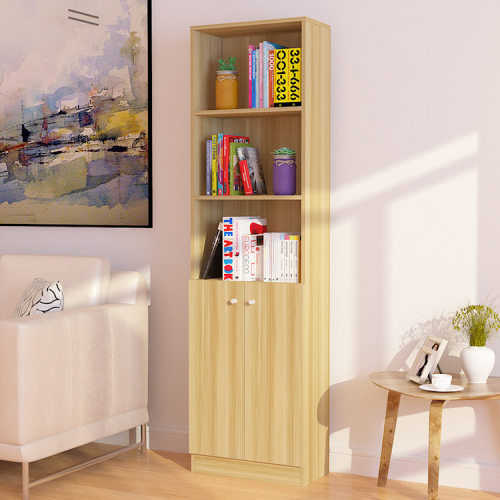ft木柜落地书柜书架橱柜展示柜格子柜柜子储物柜置物柜尺寸定 做