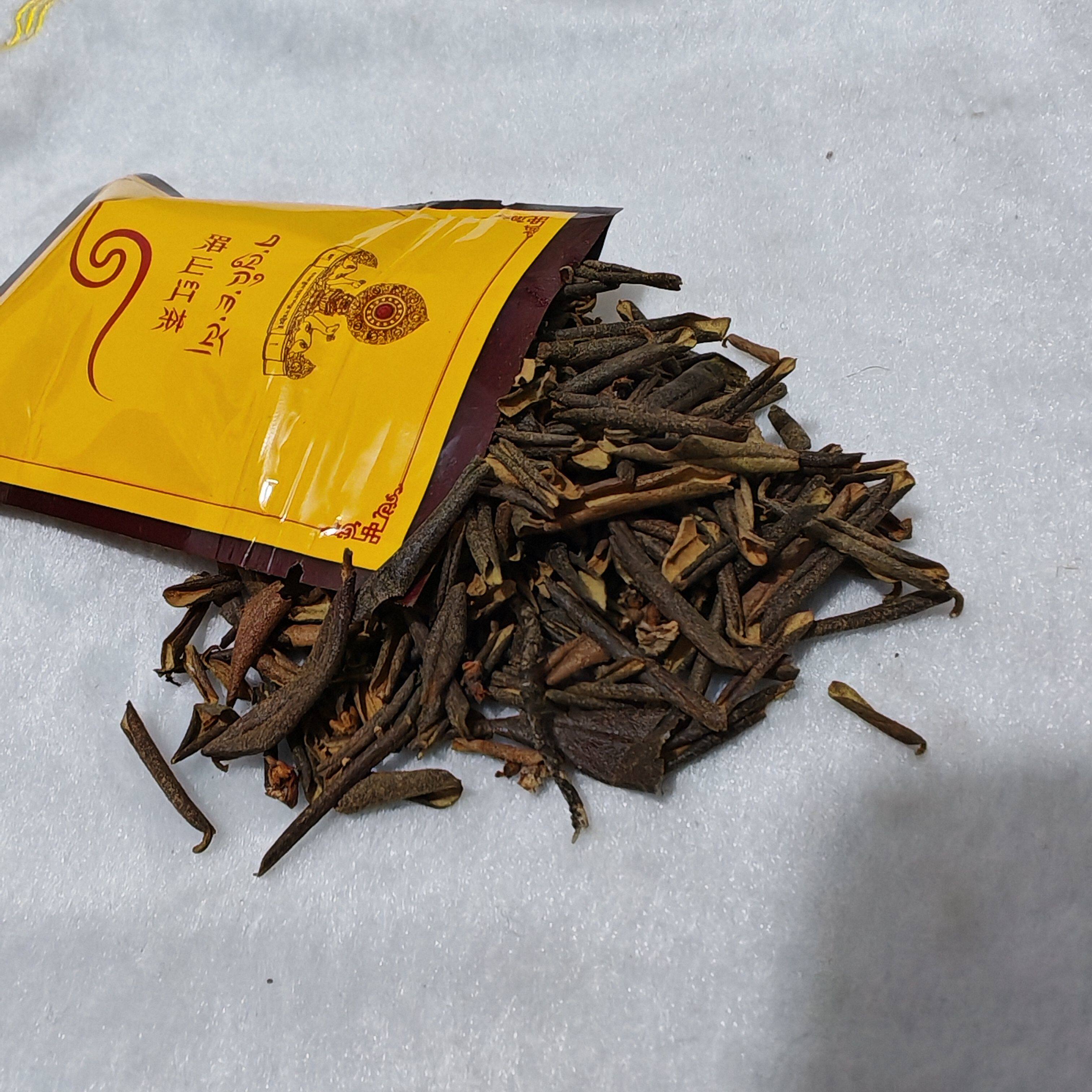 大宝法王一世法王山 植物香草西藏楚布寺商店法物映山红茶