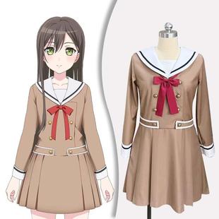 邦邦校服花咲川女子学园制服 椎名立希 八幡海铃 三角初华cos