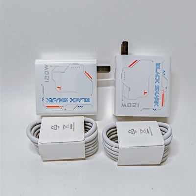 全新黑鲨原装120W快速充电器4s/4Pro/5Rs /5Pro手机正品适配器氮化镓正品原装充电器充电线适用小米120w