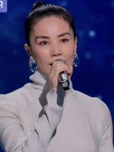 2026年春晚王菲同款透明水滴耳环高级感轻奢耳坠夸张小众网红耳饰