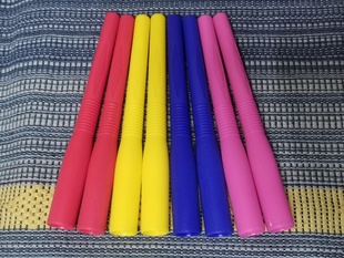 程氏跳绳备件手柄一对带转子卡扣 程氏跳绳手柄跳绳配件 一对价格