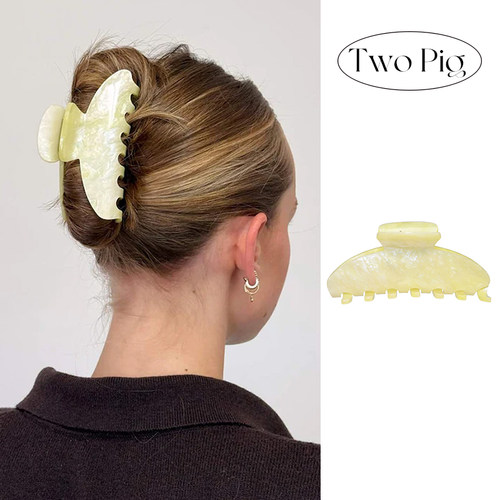 emijay同款柠檬黄糖果抓夹流沙