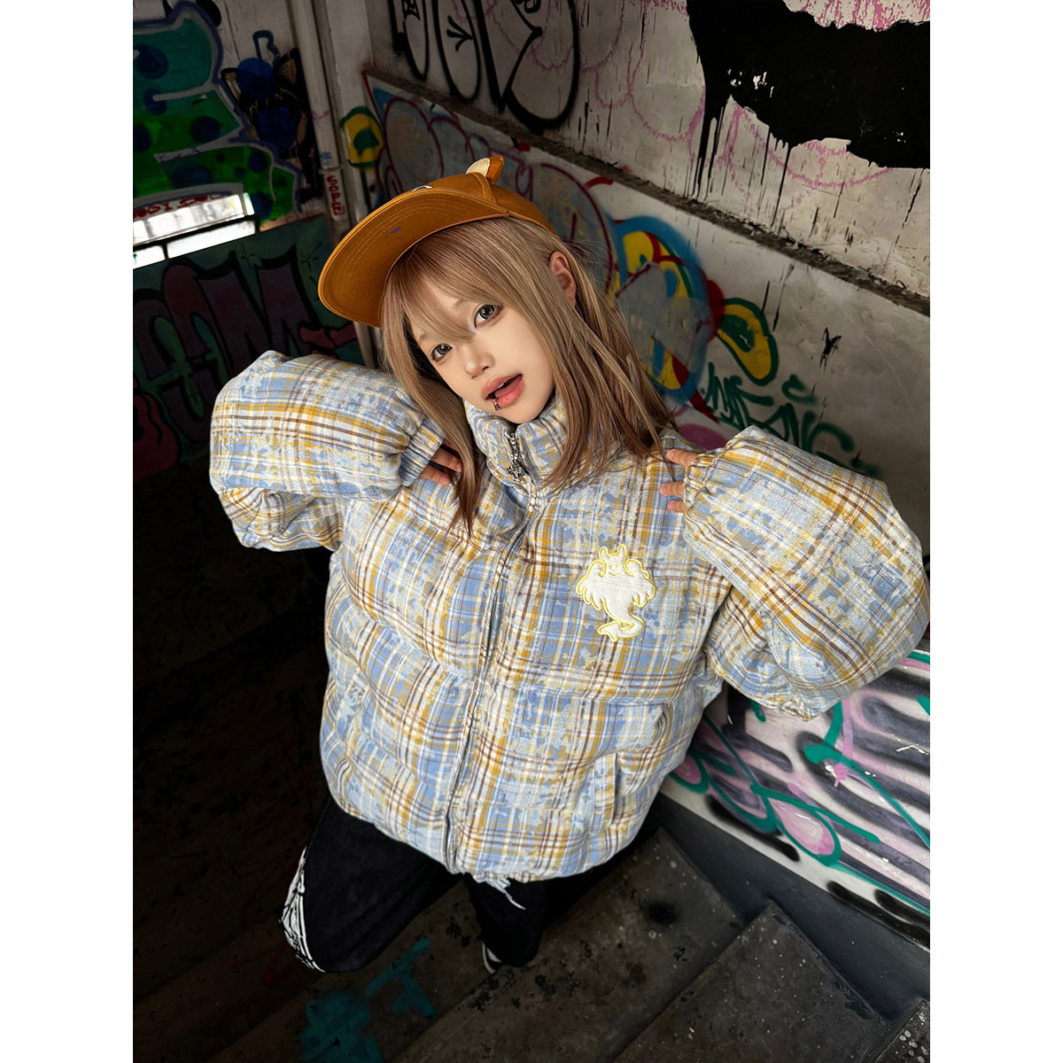 梁拌泡菜【黄油饼干】甜酷百搭棉服棉衣男女潮新款冬季小个子外套,女装/女士精品,棉衣/棉服,淘宝优惠券,粉丝福利购,淘宝优惠卷