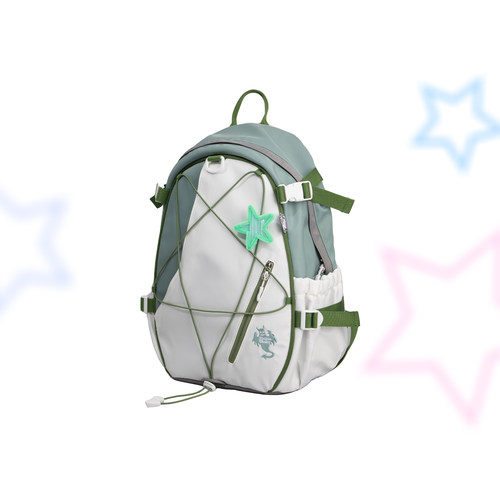 梁拌泡菜LBPC【春江水漫】防水幽灵登山包双肩包学生书包男女潮