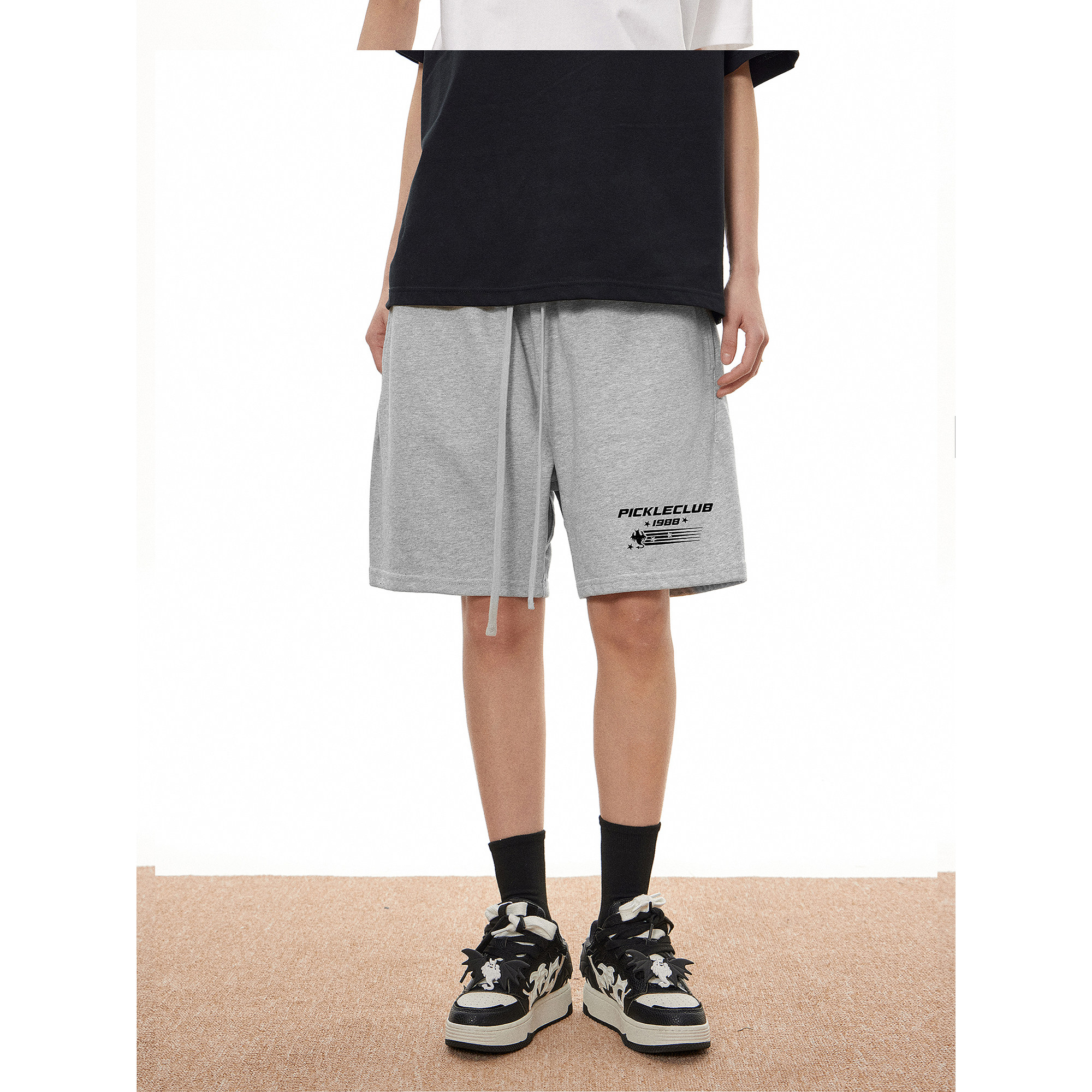 梁拌泡菜 美式运动短裤男女夏季薄款情侣五分裤2025新款休闲裤子,女装/女士精品,休闲裤,淘宝优惠券,粉丝福利购,淘宝优惠卷