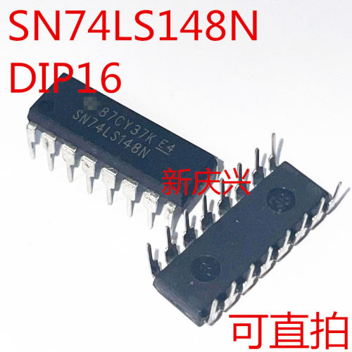 现货可直拍 SN74LS148N 直插DIP16  优先编码器
