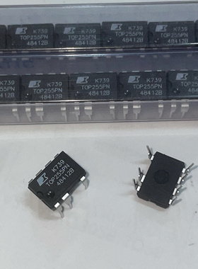 可直拍 TOP255P 直插DIP7 TOP255PN 电源管理芯片
