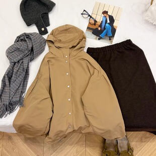 带内胆 due短外套连帽夹克 日单elencare 可拆卸 清仓不tui换