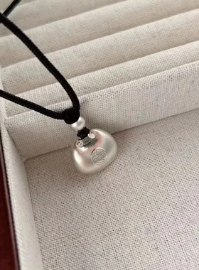 新款爆款胖福小胖福吊坠新中式锁项链福字送女友礼物