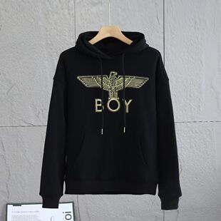 老鹰休闲连幅宽松情侣套头卫衣时尚 男女同款 潮流 薪款 boy秋季