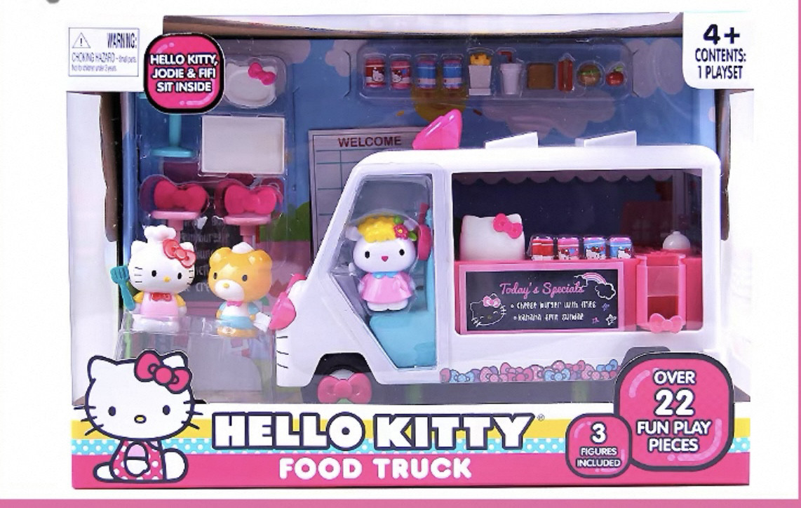 Hello Kitty Grand Rescue Adventure Playset - Airplane, Bus, Truck Fun! - Product image 2