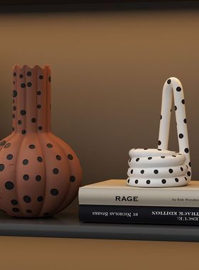 意式极简高级摆件简约高级感酒柜摆件客厅电视柜高档小众艺术品摆