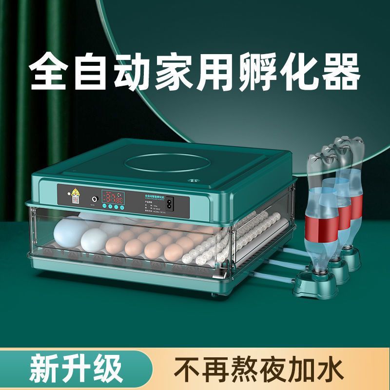 孵化器小型家用全自动智能孵化机鹦鹉鸡鸭鹅鹌鹑孵蛋器迷你孵化箱