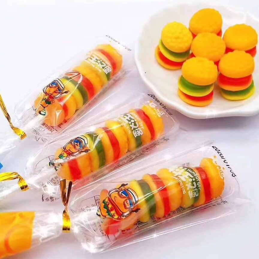 汇通汉堡水果儿童橡皮糖