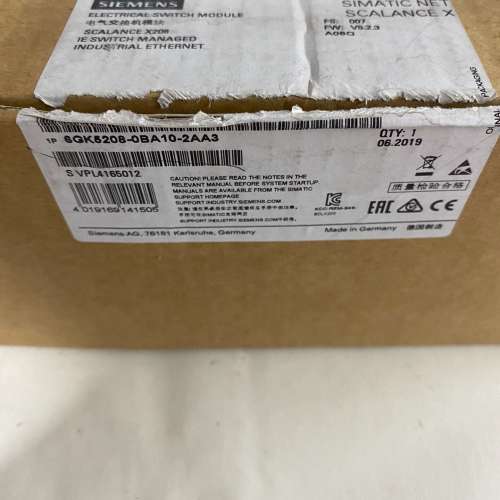 （议价)模块，6GK5208-0BA10-2AA3，图