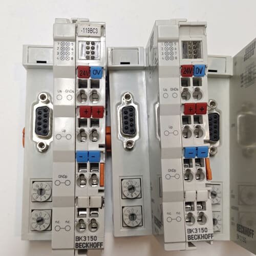 倍福BK3150 4个 和通电亮红灯 有会（议价)