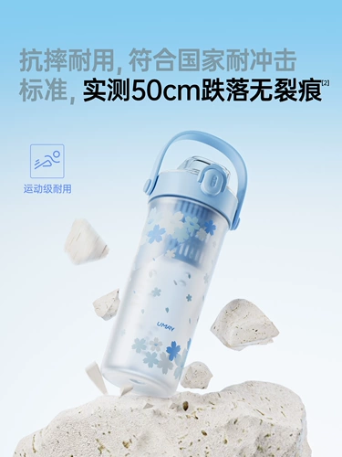 Удобная вместительная и большая спортивная бутылка для воды для спортзала для велоспорта, для бега