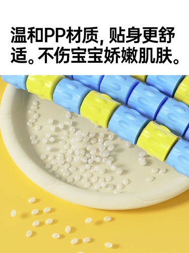 Детские трех- и четырехрядные гибкие массажные палочки, ролики для миорелаксации, длинные фасциальные палочки, массажные ролики-булавы