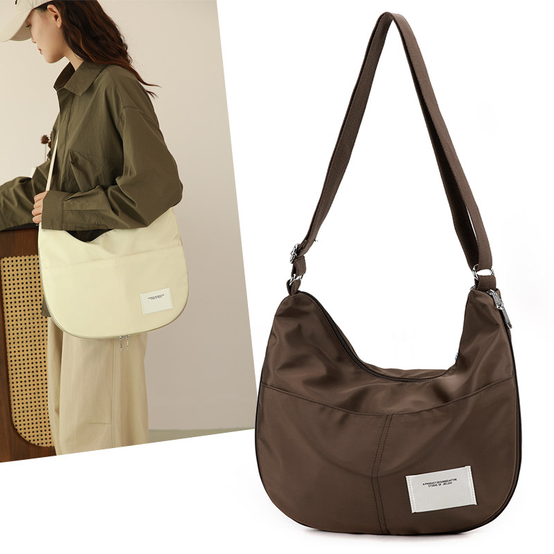 捷朗仕2025新款尼龙单肩斜挎包