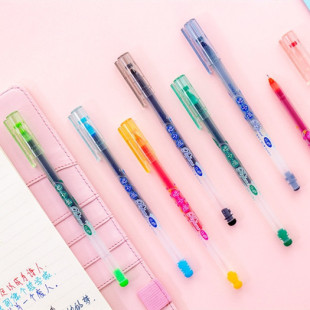 满5支彩色可送1支 韩国东亚DONG-A perfume 0.48法国香水中性笔