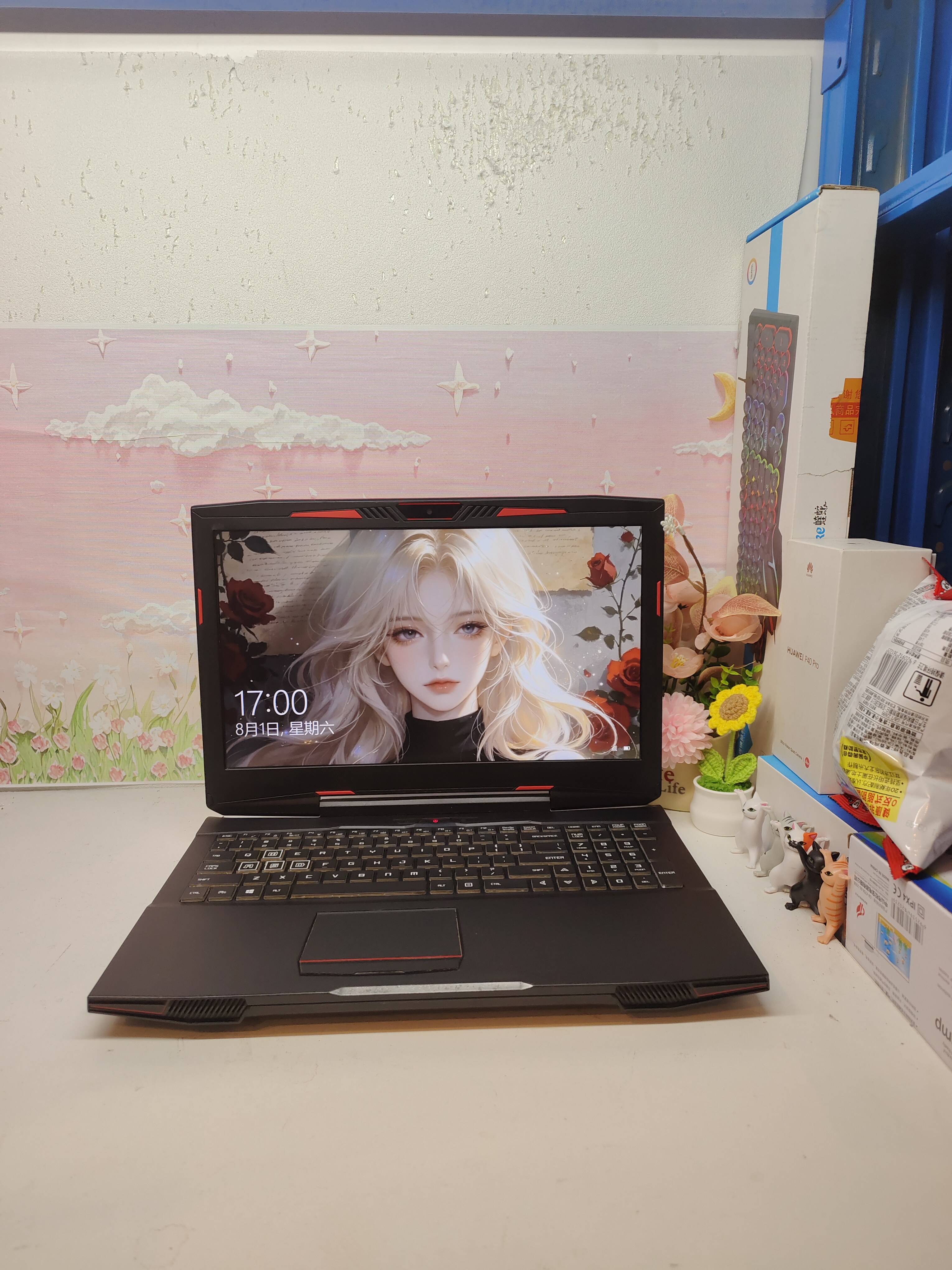 二手神舟游戏本电脑 i7高性能处理器，GTX1060 6G独显，15.5寸屏图片